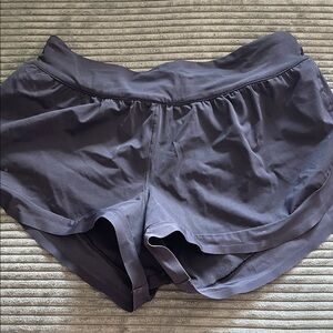lululemon athletica black running Shorts